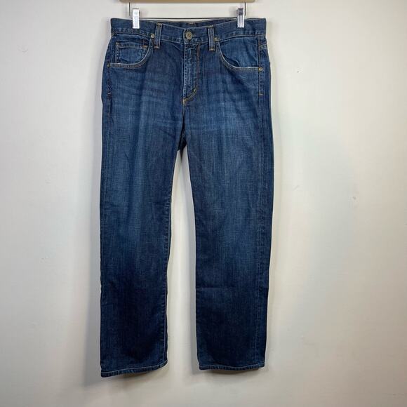Citizens of Humanity CoH Sid Straight Leg Jeans All Cotton mens 31 x 29 short - Picture 1 of 12